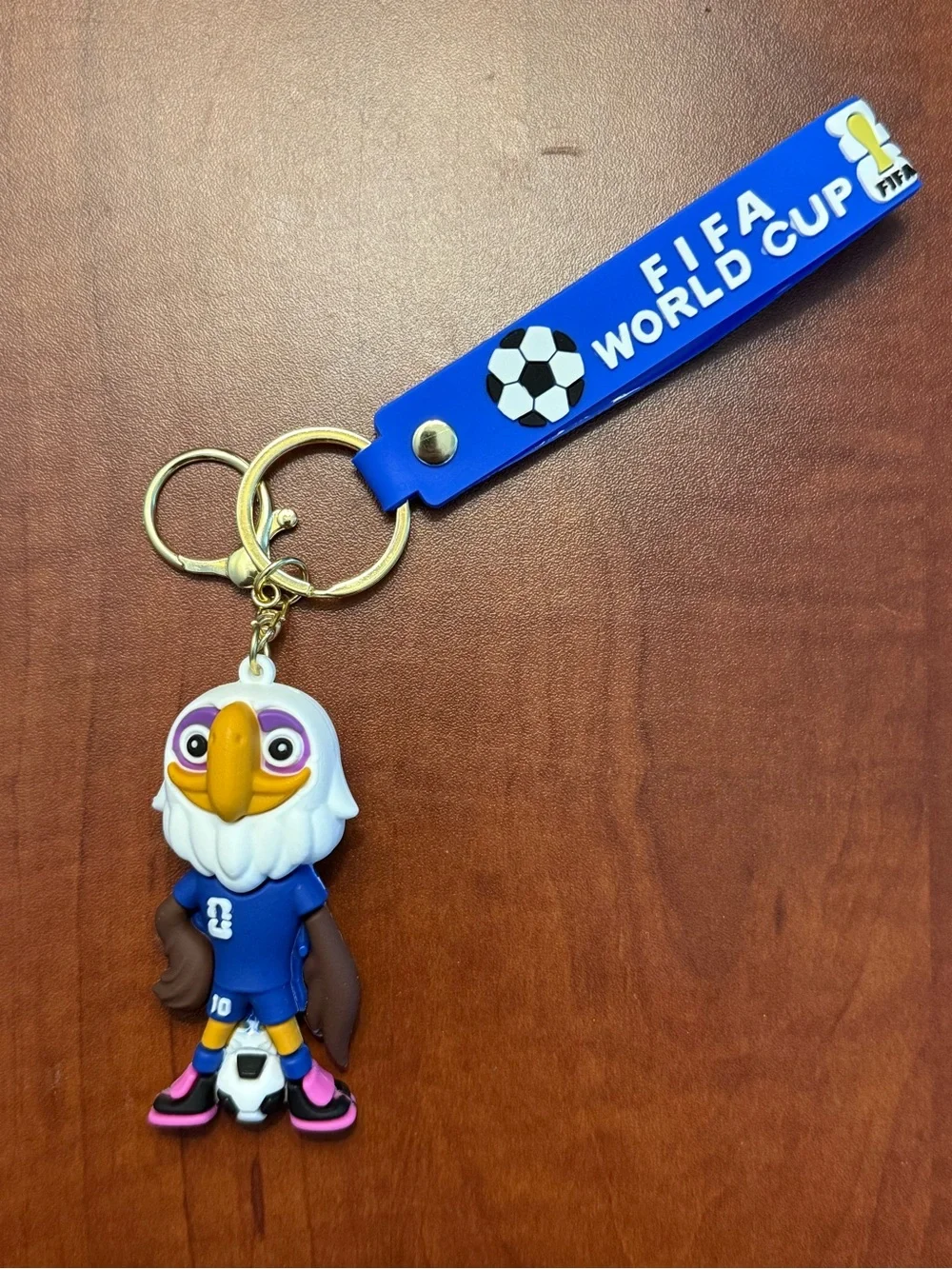 2026 FIFA World Cup 4 Pack Mascot Keychains